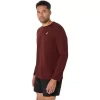 ASICS SILVER LONG SLEEVE TOP ASICS SILVER LONG SLEEVE TOP