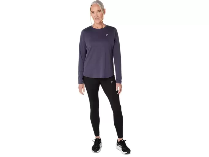 ASICS SILVER LONG SLEEVE TOP