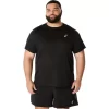 ASICS SILVER SHORT SLEEVE TOP ASICS SILVER SHORT SLEEVE TOP