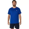 ASICS SILVER SHORT SLEEVE TOP ASICS SILVER SHORT SLEEVE TOP