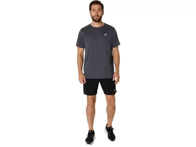 ASICS SILVER SHORT SLEEVE TOP ASICS SILVER SHORT SLEEVE TOP