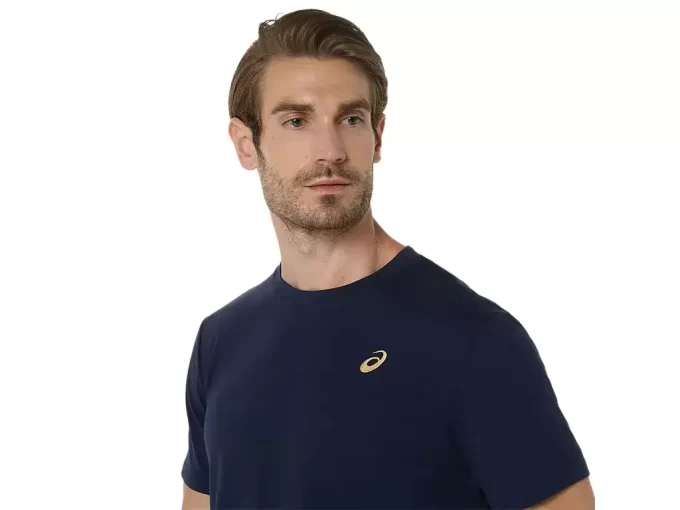 ASICS SPIRAL EMBROIDERY TEE