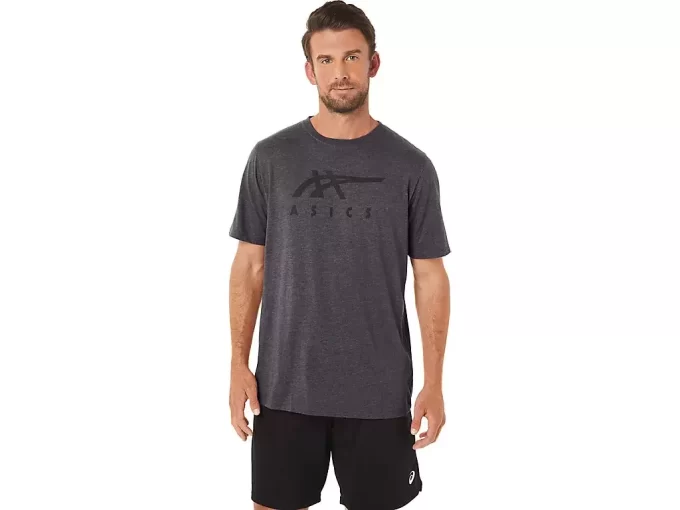ASICS STRIPE SHORT SLEEVE TEE
