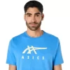 ASICS STRIPE SHORT SLEEVE TEE