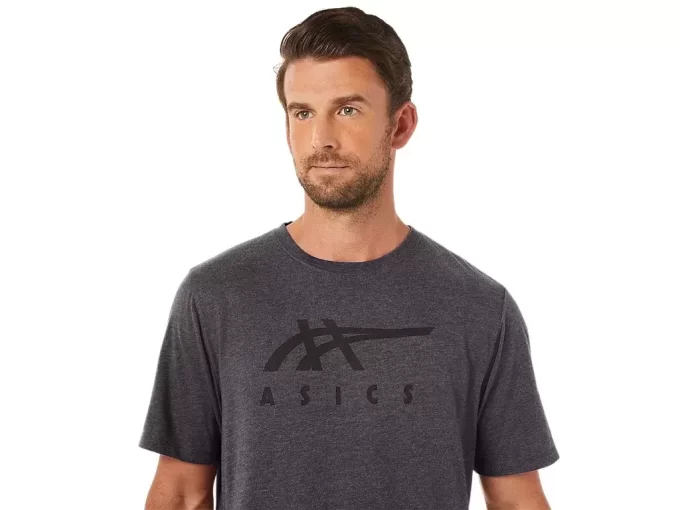 ASICS STRIPE SHORT SLEEVE TEE