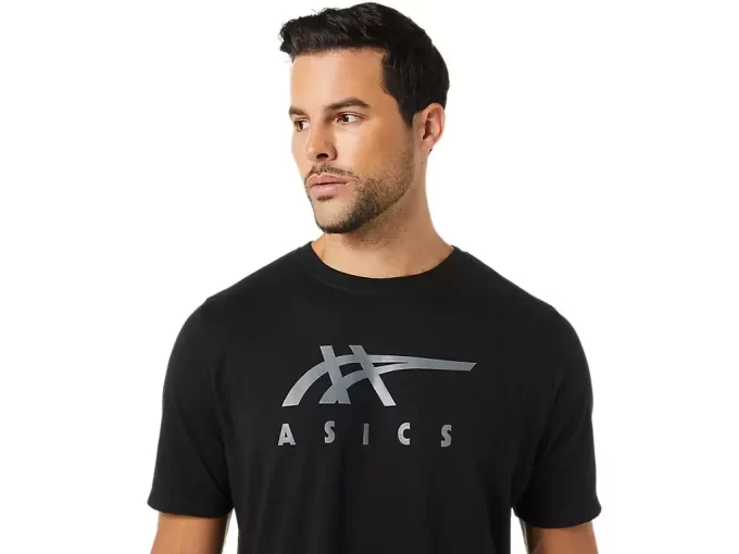 ASICS STRIPE SHORT SLEEVE TEE