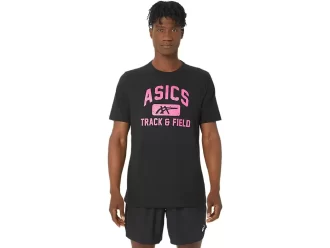ASICS UNISEX TRACK AND FIELD GRAPHIC TEE