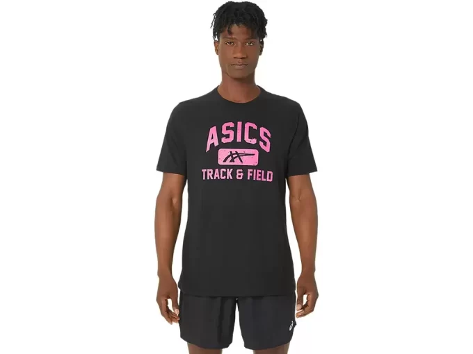 ASICS UNISEX TRACK AND FIELD GRAPHIC TEE