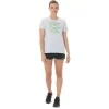 ASICS WOMEN’S HIBISCUS SLOGAN CREW