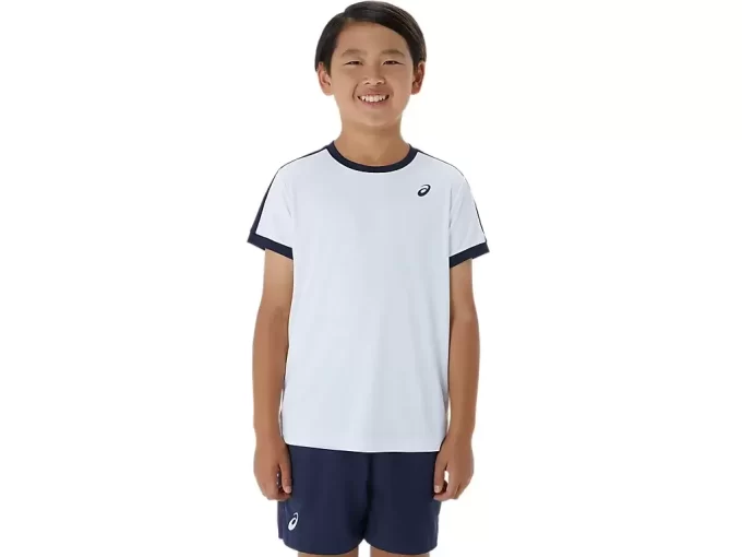 BOYS TENNIS SHORT SLEEVE TOP BOYS TENNIS SHORT SLEEVE TOP