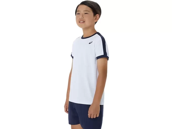 BOYS TENNIS SHORT SLEEVE TOP BOYS TENNIS SHORT SLEEVE TOP