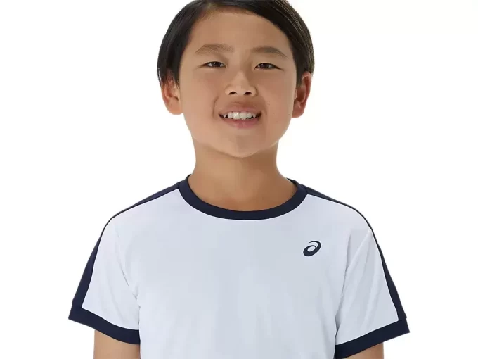 BOYS TENNIS SHORT SLEEVE TOP BOYS TENNIS SHORT SLEEVE TOP