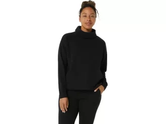 FRENCH TERRY HIGH NECK TOP