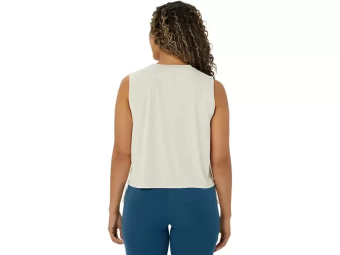 NAGINO FLEX HEATHER SLEEVELESS TOP