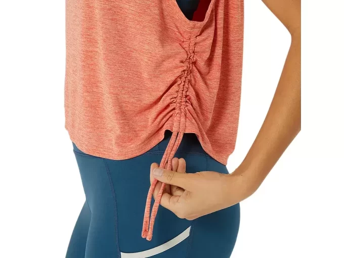 NAGINO FLEX HEATHER SLEEVELESS TOP