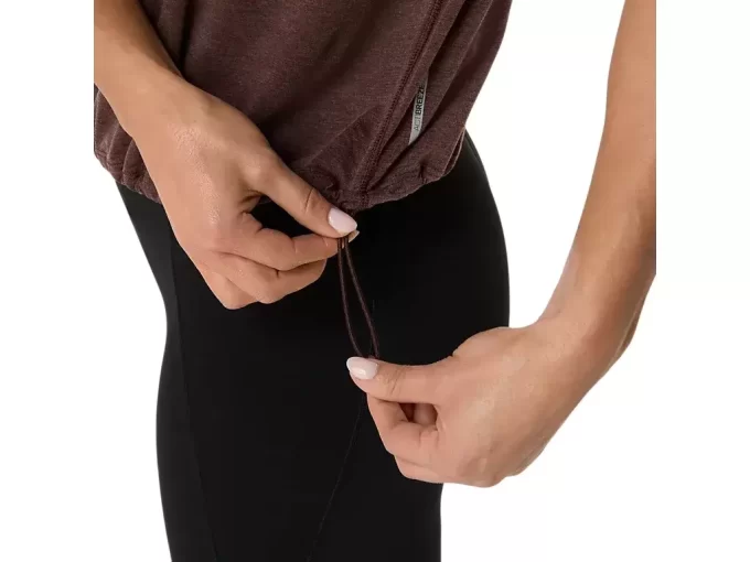 NAGINO RUN ADJUSTABLE SHORT SLEEVE TOP NAGINO RUN ADJUSTABLE SHORT SLEEVE TOP