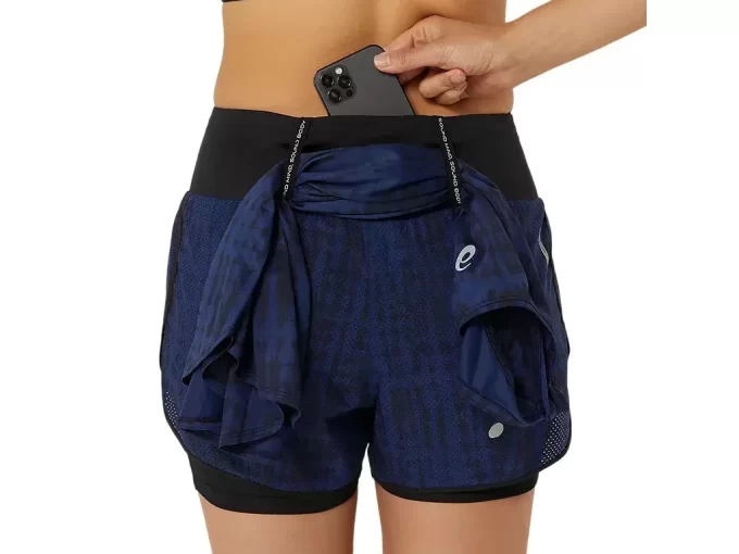 ROAD ALL OVER PRINT 2-N-1 3.5IN SHORT