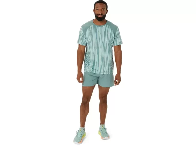 ROAD ALL OVER PRINT SHORT SLEEVE TOP