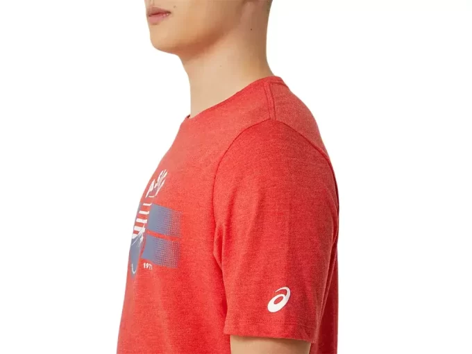 UNISEX ASICS EST 1977 MOUNTAIN TEE