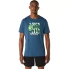 UNISEX ASICS RUN OUTSIDE CLUB SHORT SLEEVE TEE