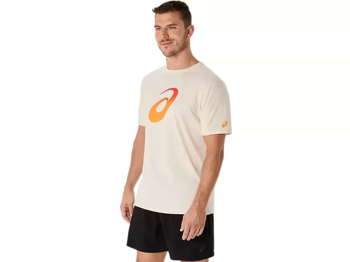 UNISEX SHORT SLEEVE GRADIENT SPIRAL LOGO TEE UNISEX SHORT SLEEVE GRADIENT SPIRAL LOGO TEE