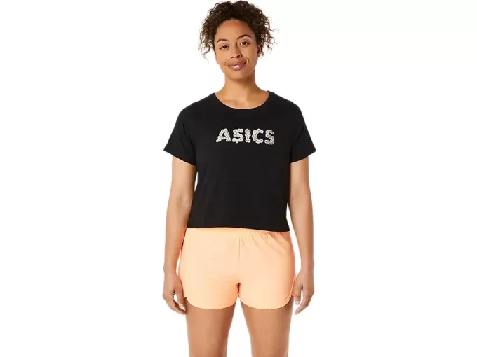 WOMEN’S ASICS DAISY CROP SHORT SLEEVE TOP