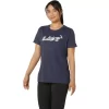WOMEN’S ASICS FLORAL SLOGAN SHORT SLEEVE TEE