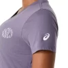 WOMEN’S ASICS NATURE V-NECK SHORT SLEEVE TEE