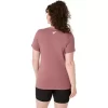 WOMEN’S ASICS STRIPES V-NECK