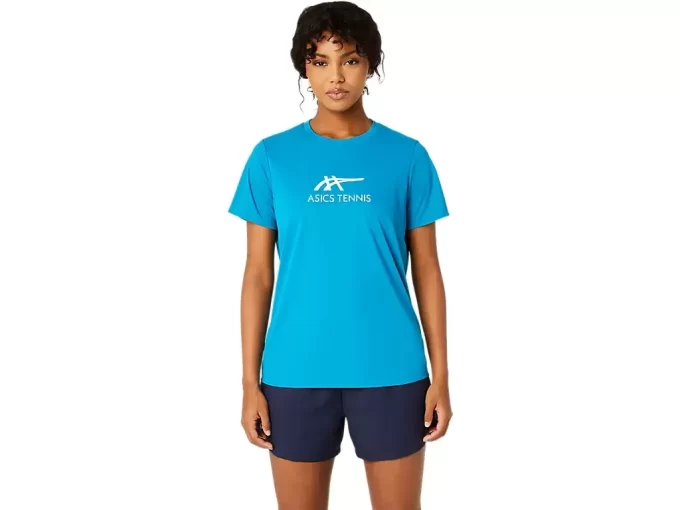 WOMEN’S COURT TENNIS GRAPHIC TEE