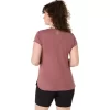 WOMEN’S HEATHER CREWNECK TOP