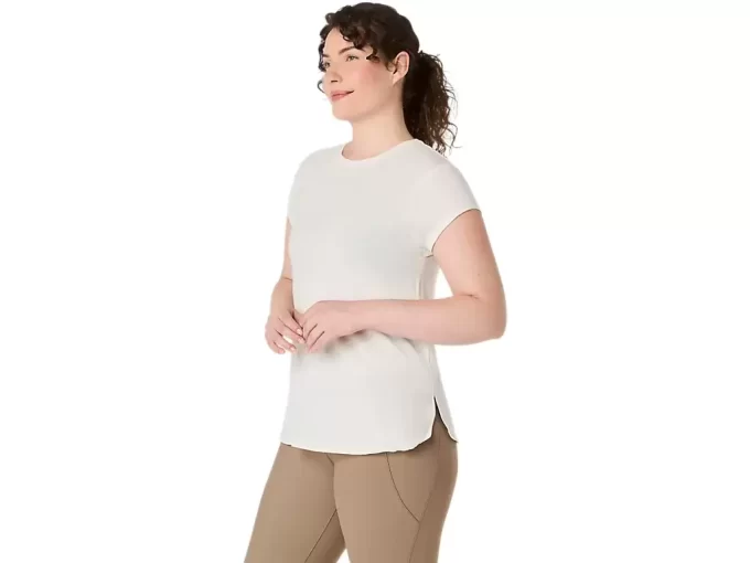 WOMEN’S HEATHER CREWNECK TOP