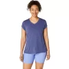 WOMEN’S HEATHER VNECK TOP