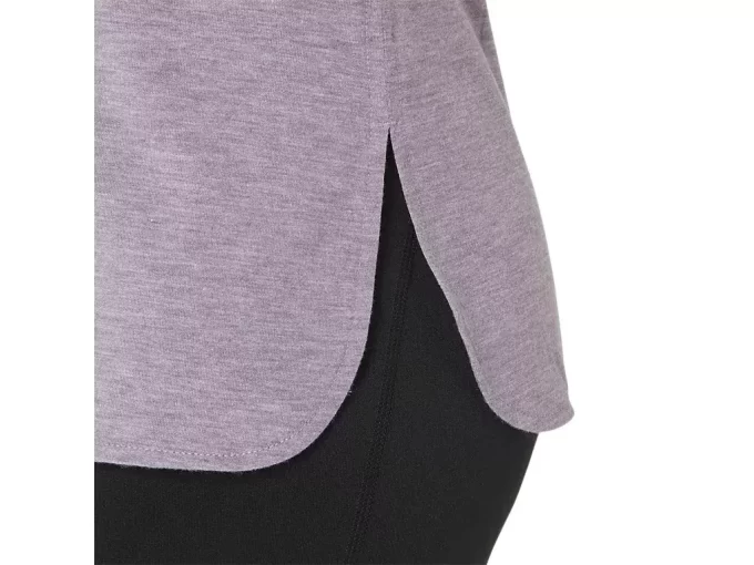 WOMEN’S HEATHER VNECK TOP