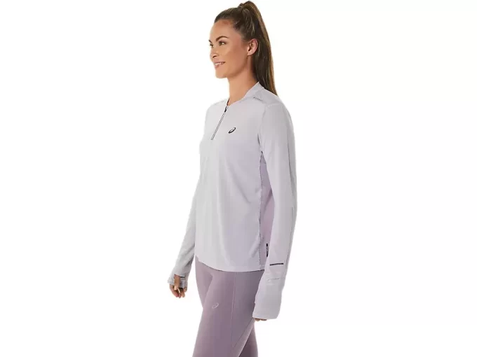 WOMEN’S METARUN 1/2 ZIP LONG SLEEVE TOP