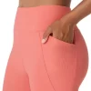 WOMEN’S RIB HIGH WAIST  7/8 TIGHT