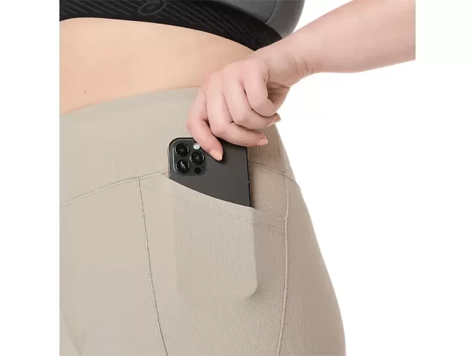 WOMEN’S RIB HIGH WAIST  7/8 TIGHT
