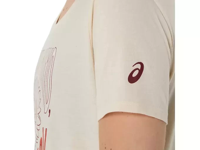 WOMEN’S SUNFLOWER SLOGAN V-NECK